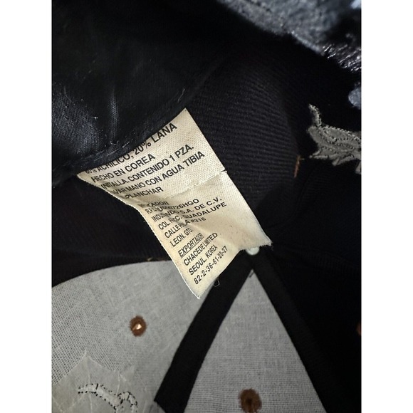 Black Embroidered SPIDERS WEB Baseball Cap Hip-Hop Snapback Hat Flat Bill Z - Picture 5 of 5